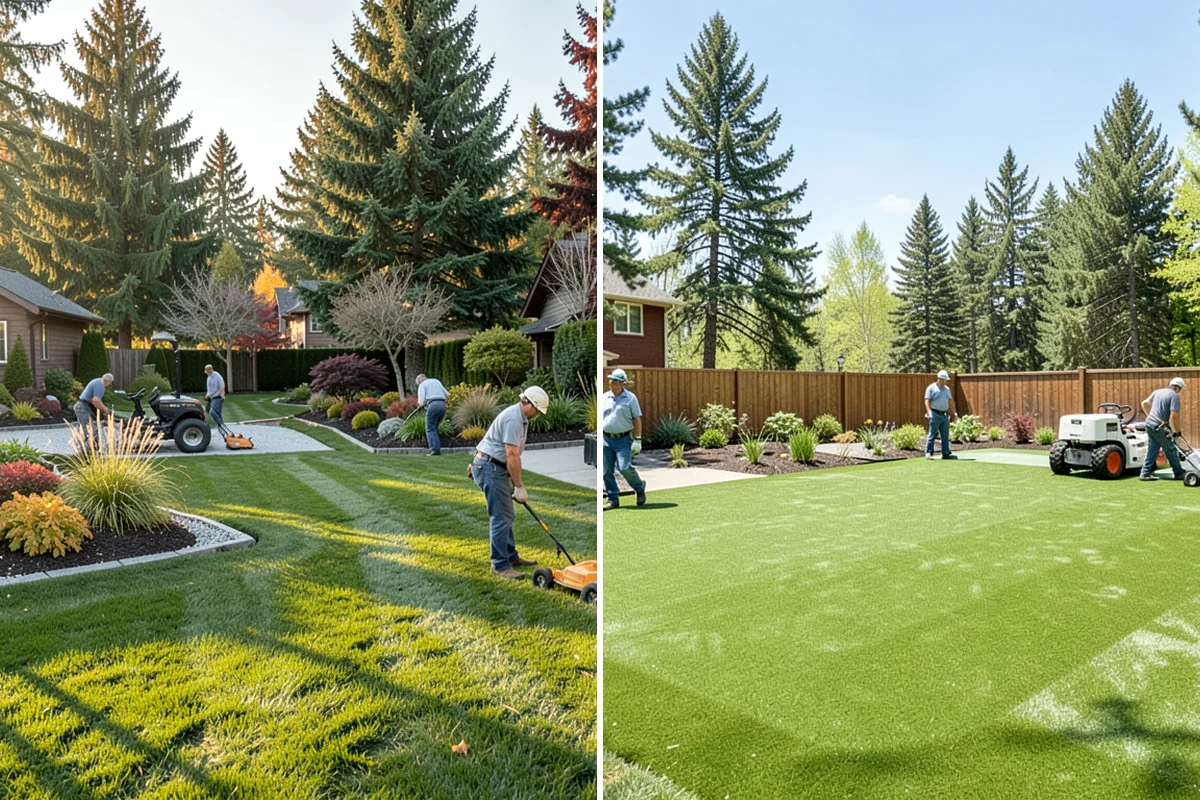 Granite Paver Installation in Arlington, Snohomish County, WA - Confirm layout, finish, and drainage plan