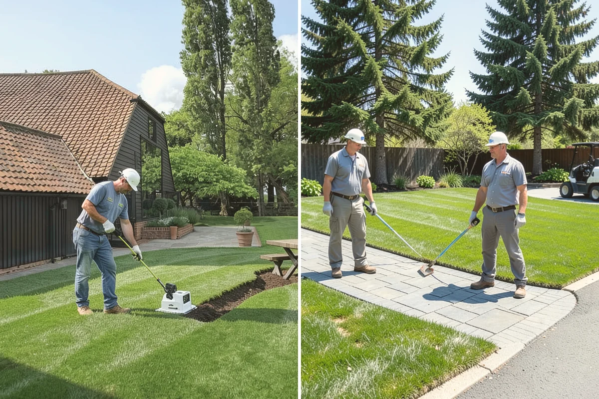 Granite Paver Installation in Bothell, King County, WA - Confirm layout, finish, and drainage plan