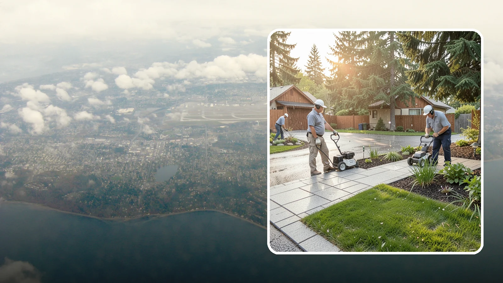 Granite Paver Installation in Burien, King County, WA - Ultra-hard granite pavers with superb color permanence and traction, built for demanding Northwest driveways, steps, and entries.
