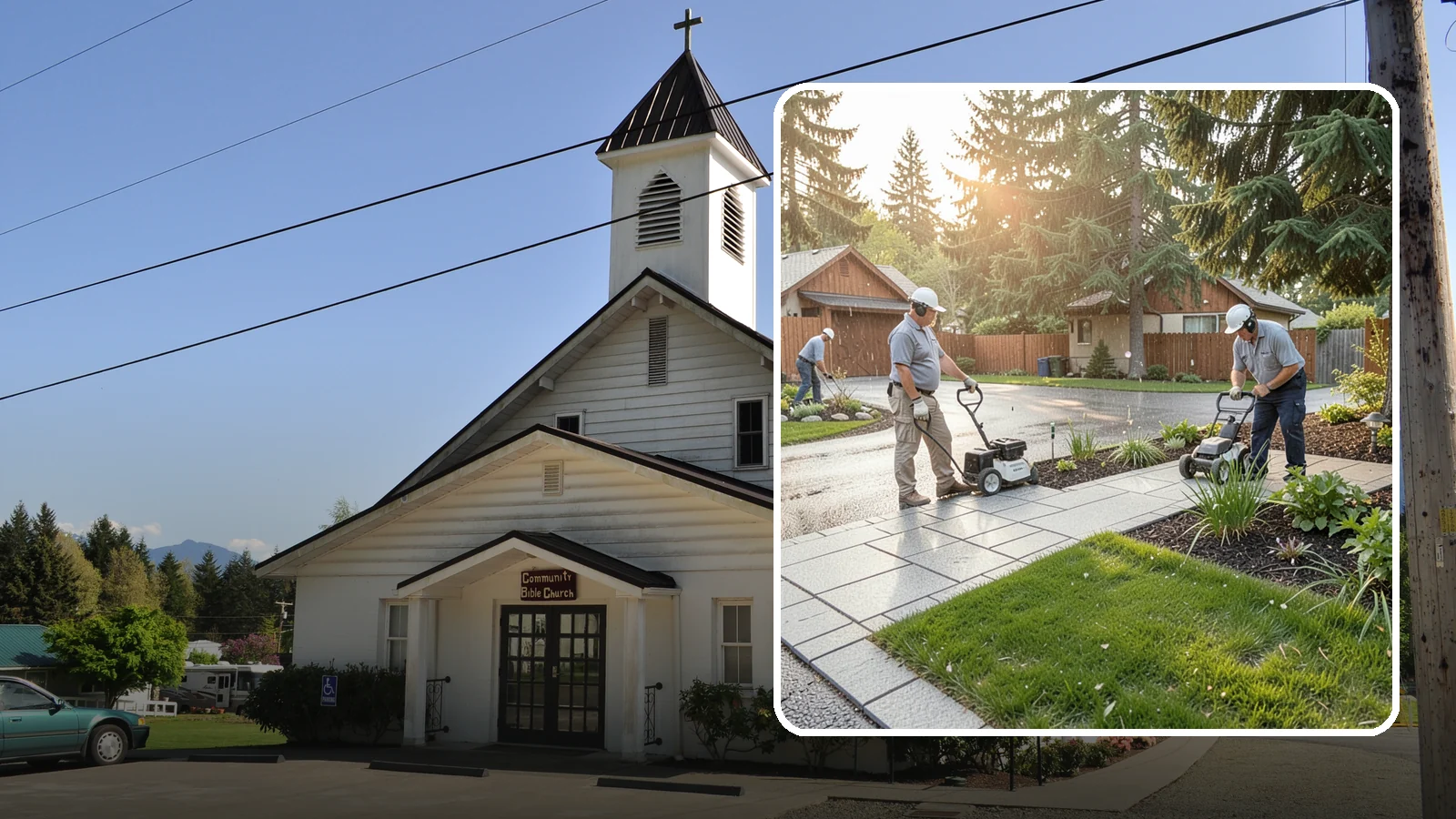 Granite Paver Installation in Concrete, Skagit County, WA - Ultra-hard granite pavers with superb color permanence and traction, built for demanding Northwest driveways, steps, and entries.