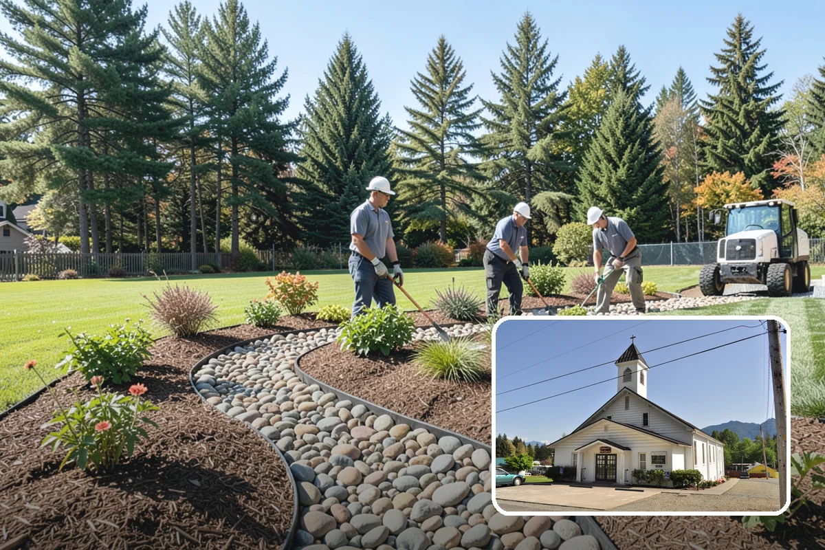Granite Paver Installation in Concrete, Skagit County, WA - Extremely hard and abrasion-resistant surface