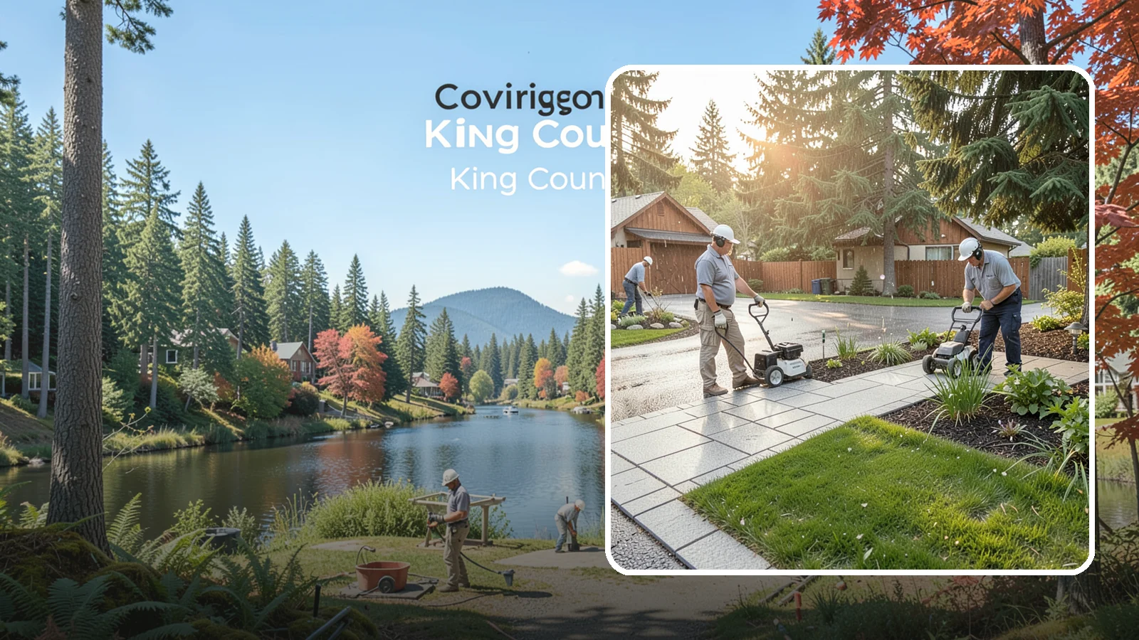 Granite Paver Installation in Covington, King County, WA - Ultra-hard granite pavers with superb color permanence and traction, built for demanding Northwest driveways, steps, and entries.