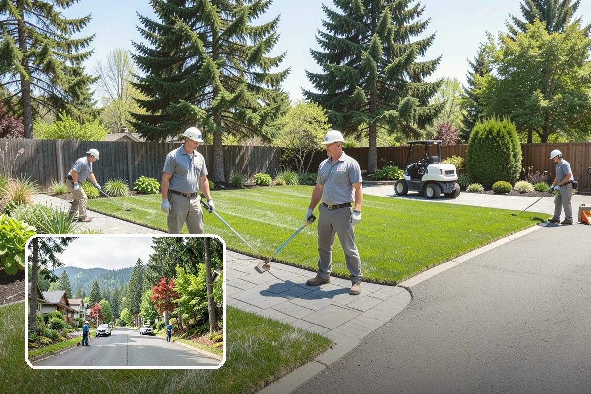 Granite Paver Installation in Darrington, Snohomish County, WA - Extremely hard and abrasion-resistant surface