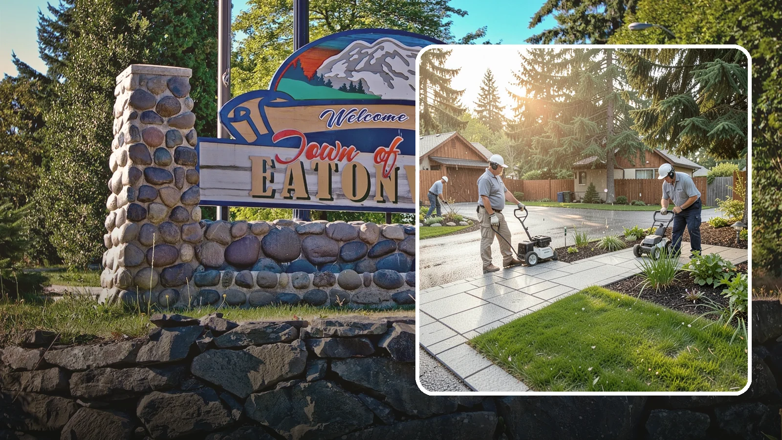 Granite Paver Installation in Eatonville, Pierce County, WA - Ultra-hard granite pavers with superb color permanence and traction, built for demanding Northwest driveways, steps, and entries.