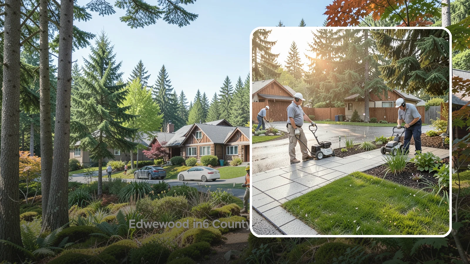 Granite Paver Installation in Edgewood, Pierce County, WA - Ultra-hard granite pavers with superb color permanence and traction, built for demanding Northwest driveways, steps, and entries.