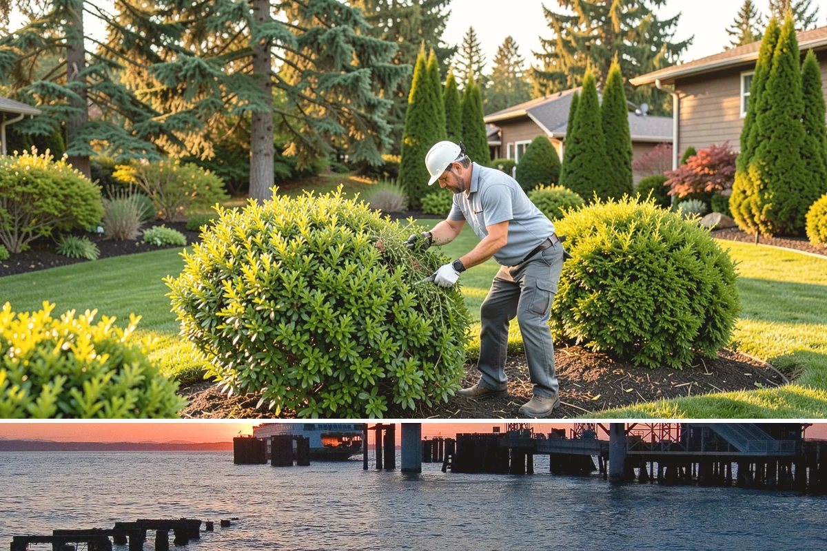 Granite Paver Installation in Edmonds, Snohomish County, WA - Best installed spring through fall so the base compacts dry, though dense granite tolerates our wet climate exceptionally well...