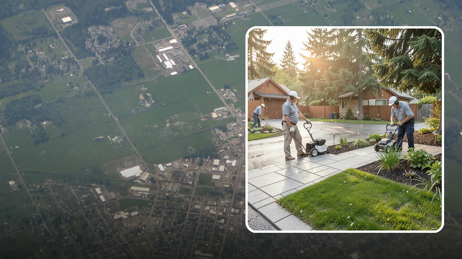 Granite Paver Installation in Enumclaw, King County, WA - Ultra-hard granite pavers with superb color permanence and traction, built for demanding Northwest driveways, steps, and entries.