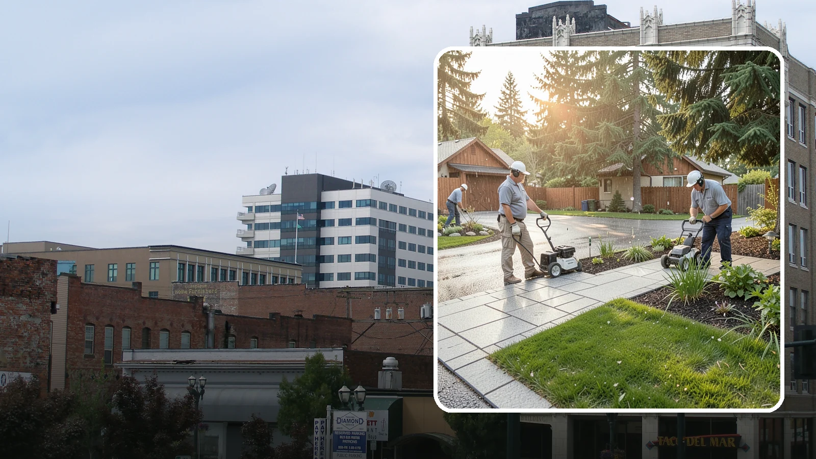 Granite Paver Installation in Everett, Snohomish County, WA - Ultra-hard granite pavers with superb color permanence and traction, built for demanding Northwest driveways, steps, and entries.