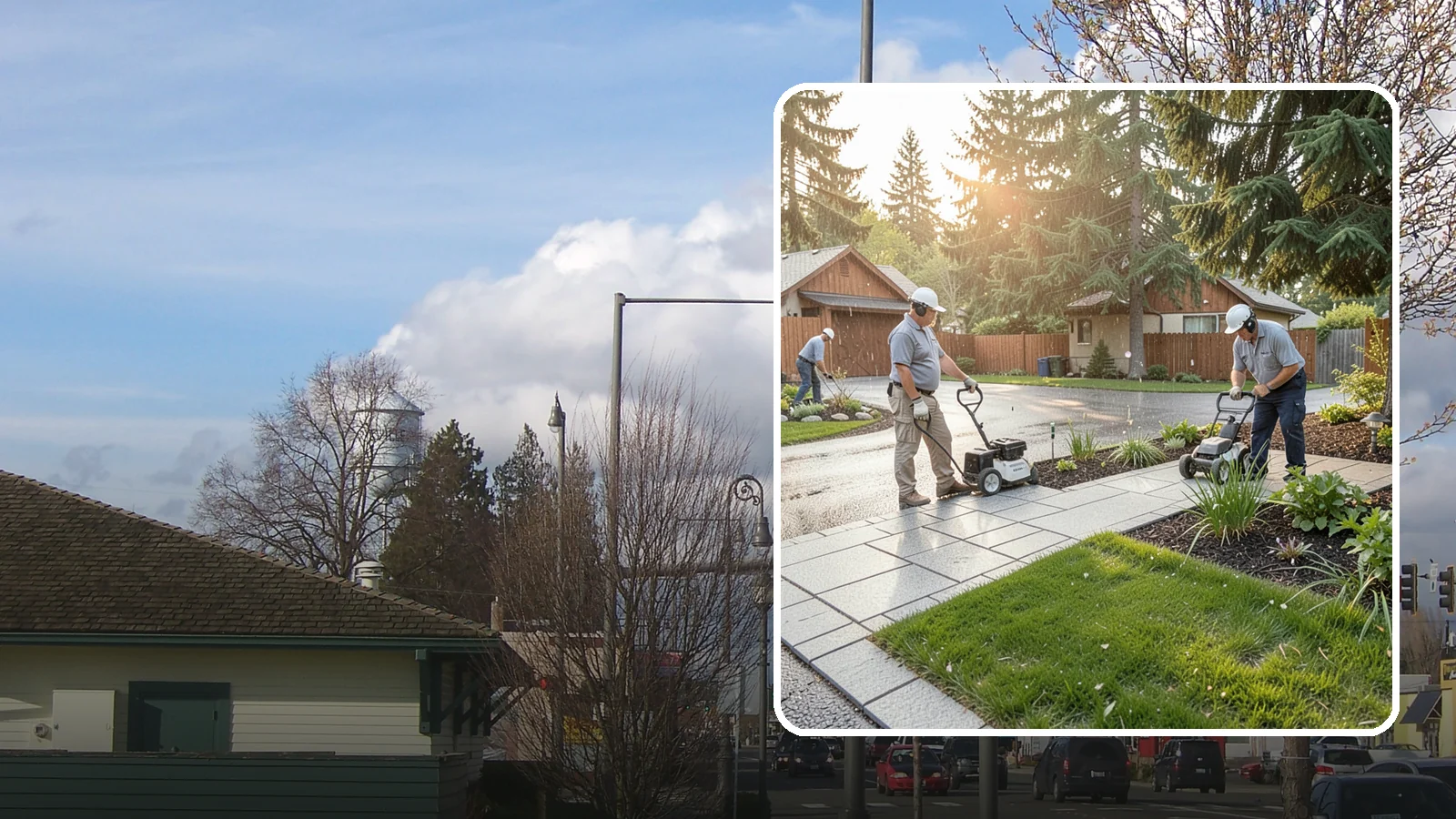 Granite Paver Installation in Marysville, Snohomish County, WA - Ultra-hard granite pavers with superb color permanence and traction, built for demanding Northwest driveways, steps, and entries.