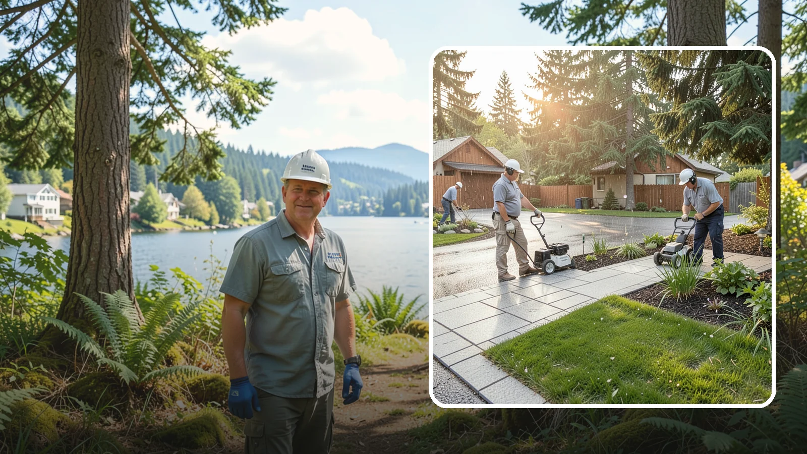 Granite Paver Installation in Milton, King County, WA - Ultra-hard granite pavers with superb color permanence and traction, built for demanding Northwest driveways, steps, and entries.