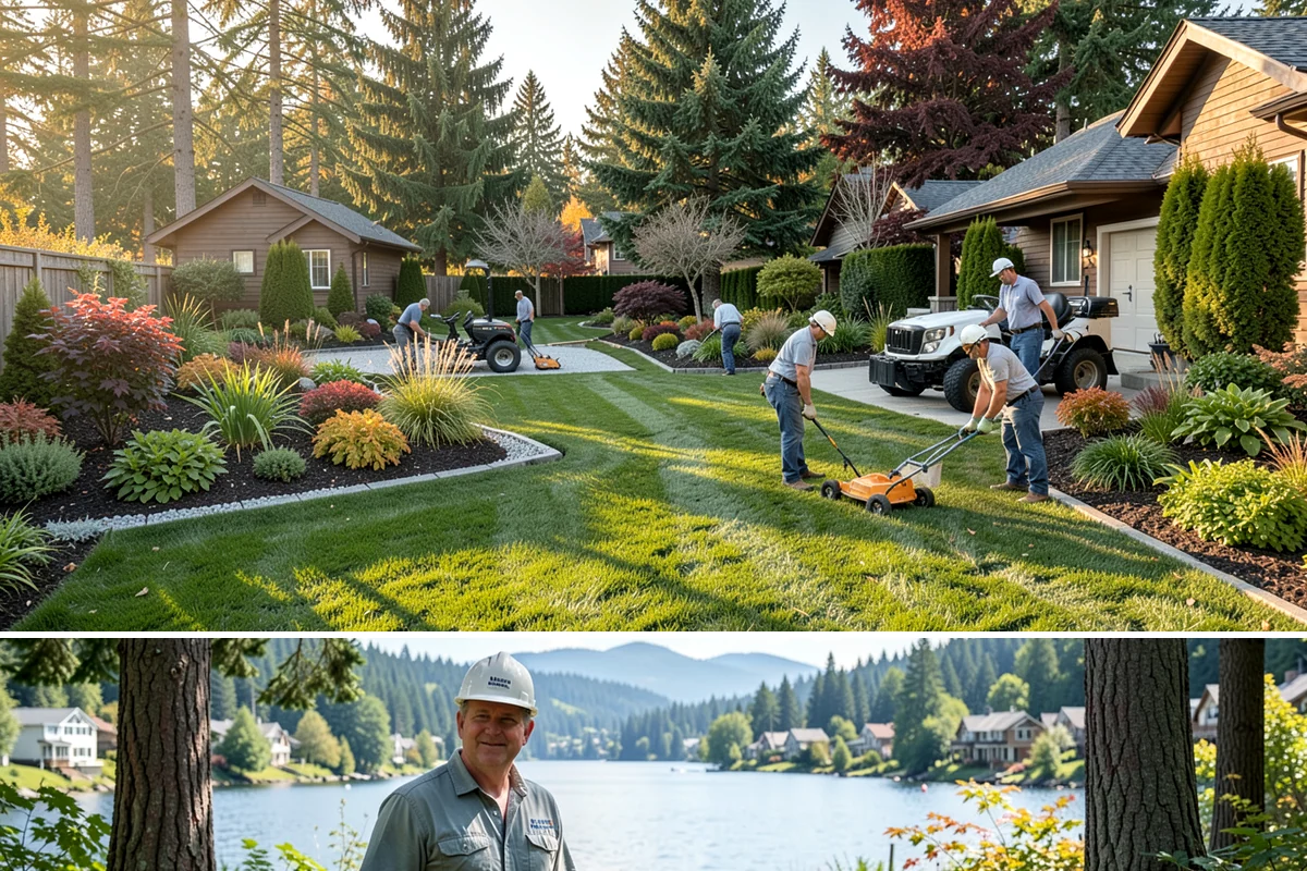 Granite Paver Installation in Milton, King County, WA - Best installed spring through fall so the base compacts dry, though dense granite tolerates our wet climate exceptionally well...