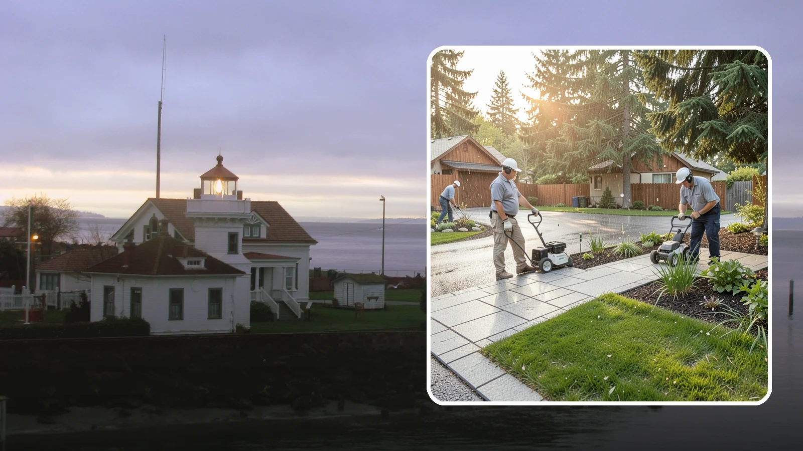 Granite Paver Installation in Mukilteo, Snohomish County, WA - Ultra-hard granite pavers with superb color permanence and traction, built for demanding Northwest driveways, steps, and entries.