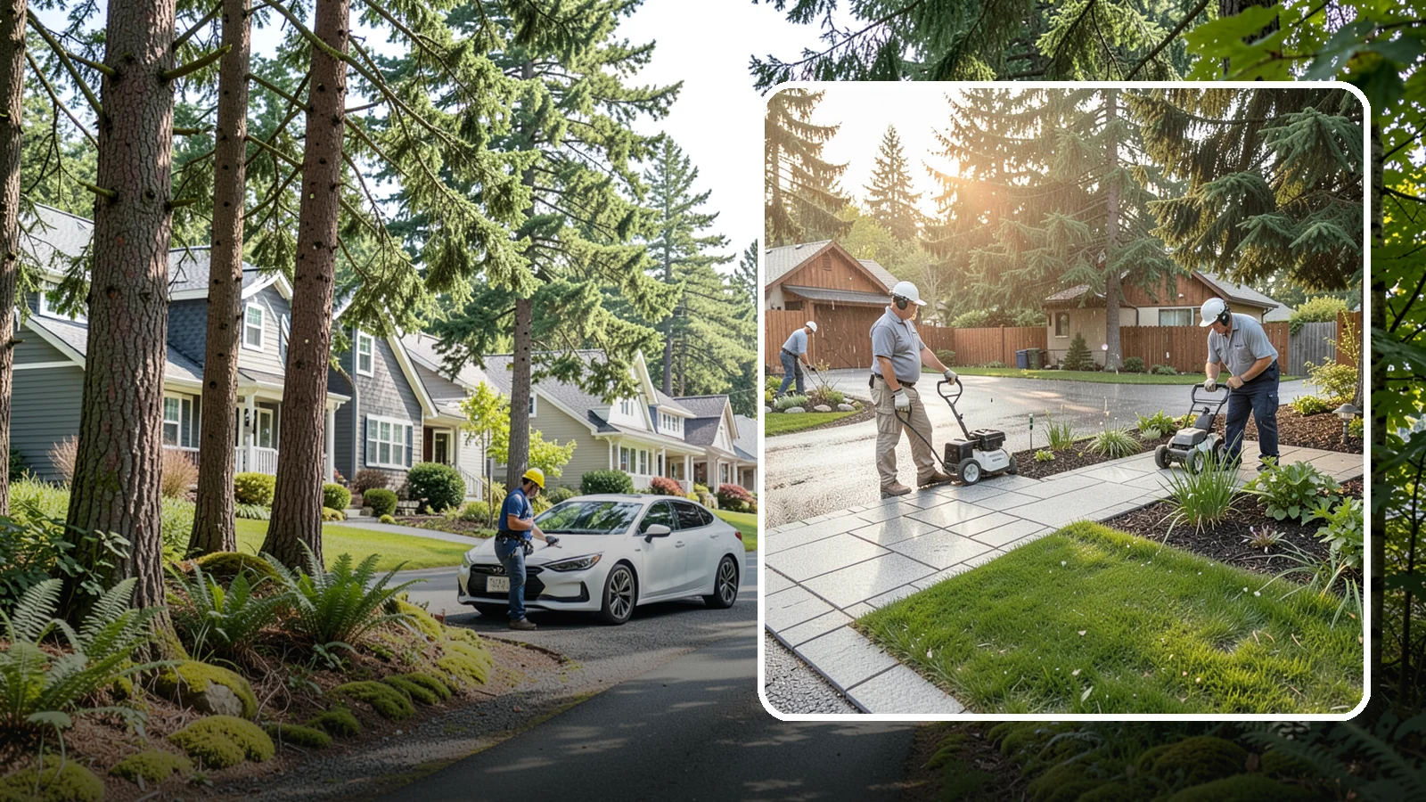 Granite Paver Installation in Normandy Park, King County, WA - Ultra-hard granite pavers with superb color permanence and traction, built for demanding Northwest driveways, steps, and entries.