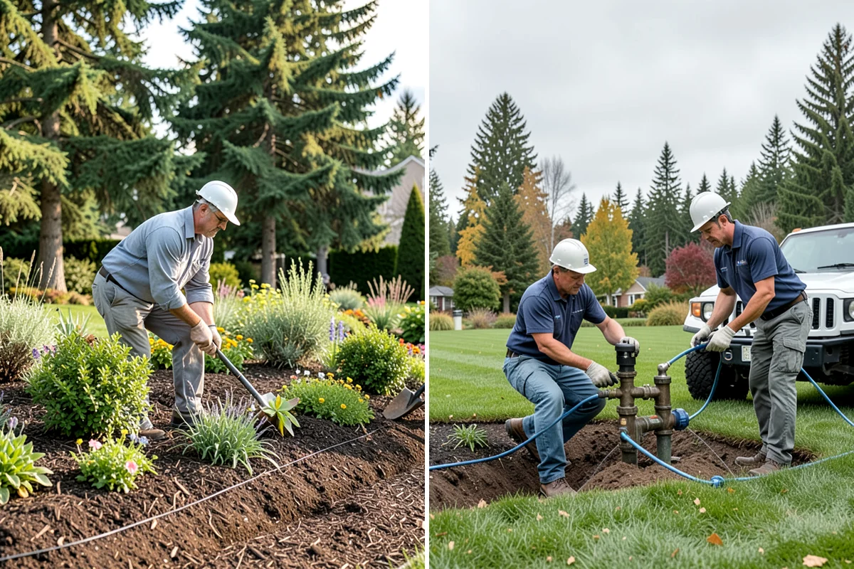 Granite Paver Installation in Normandy Park, King County, WA - Confirm layout, finish, and drainage plan