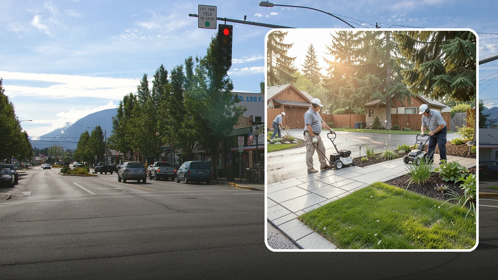 Granite Paver Installation in North Bend, King County, WA - Ultra-hard granite pavers with superb color permanence and traction, built for demanding Northwest driveways, steps, and entries.