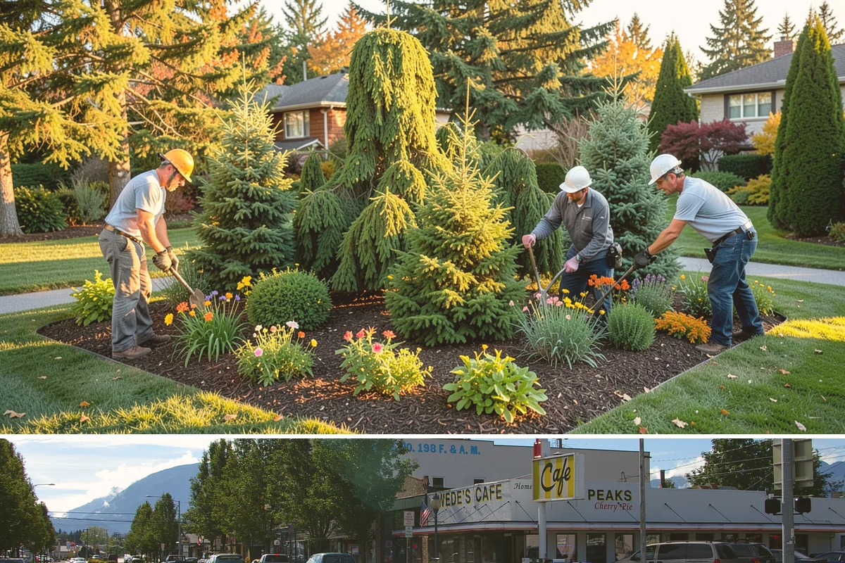 Granite Paver Installation in North Bend, King County, WA - Best installed spring through fall so the base compacts dry, though dense granite tolerates our wet climate exceptionally well...