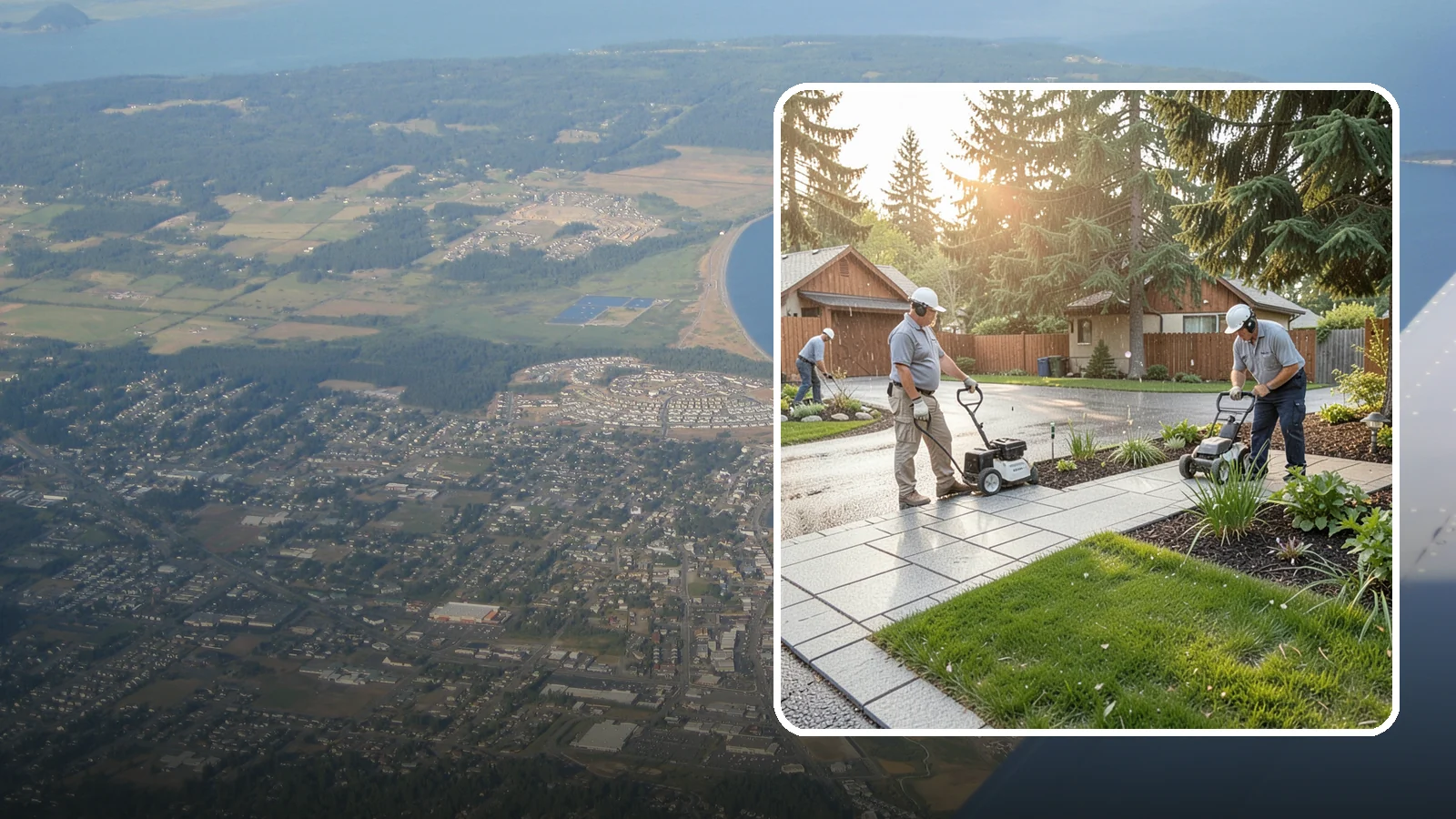 Granite Paver Installation in Oak Harbor, Island County, WA - Ultra-hard granite pavers with superb color permanence and traction, built for demanding Northwest driveways, steps, and entries.