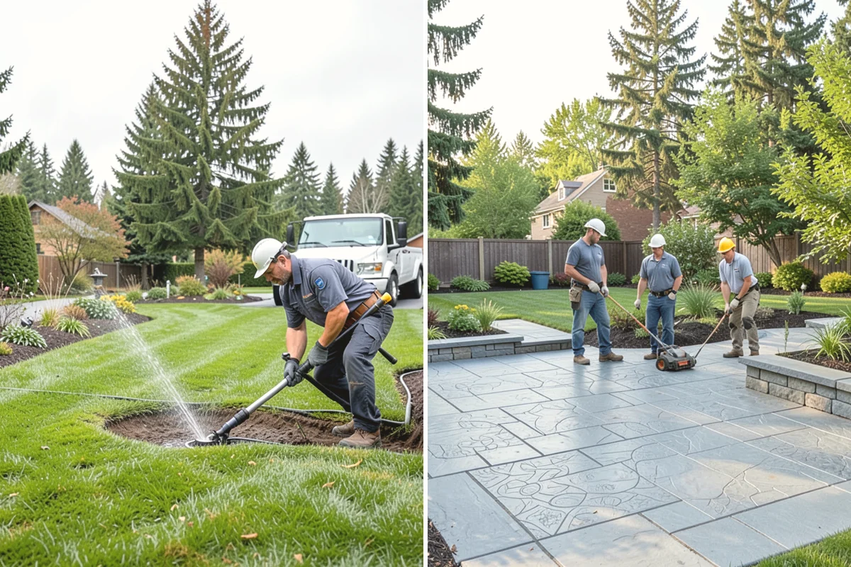 Granite Paver Installation in Oak Harbor, Island County, WA - Confirm layout, finish, and drainage plan