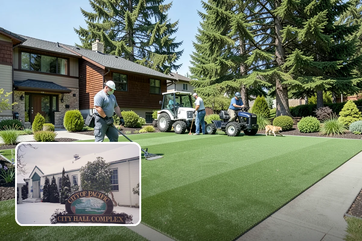 Granite Paver Installation in Pacific, King County, WA - Extremely hard and abrasion-resistant surface