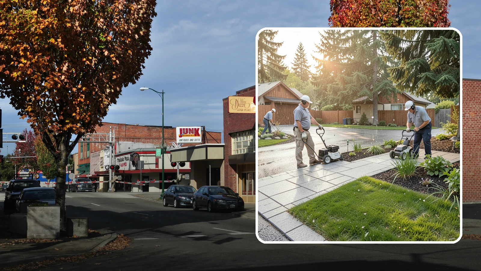 Granite Paver Installation in Puyallup, Pierce County, WA - Ultra-hard granite pavers with superb color permanence and traction, built for demanding Northwest driveways, steps, and entries.
