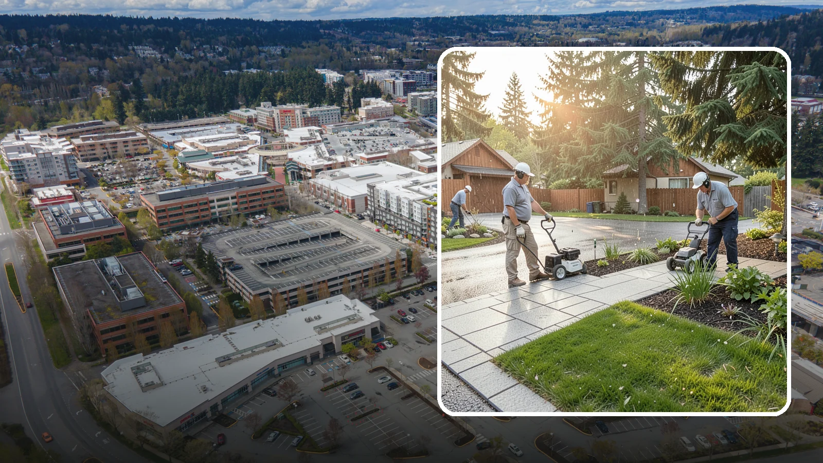 Granite Paver Installation in Redmond, King County, WA - Ultra-hard granite pavers with superb color permanence and traction, built for demanding Northwest driveways, steps, and entries.