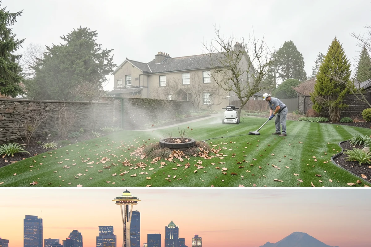 Granite Paver Installation in Seattle, King County, WA - Best installed spring through fall so the base compacts dry, though dense granite tolerates our wet climate exceptionally well...