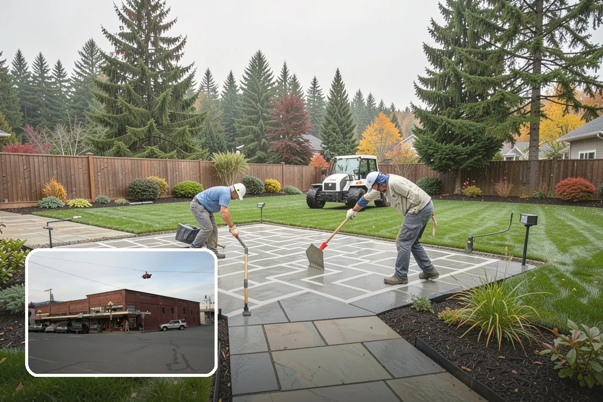 Granite Paver Installation in Sedro-Woolley, Skagit County, WA - Extremely hard and abrasion-resistant surface