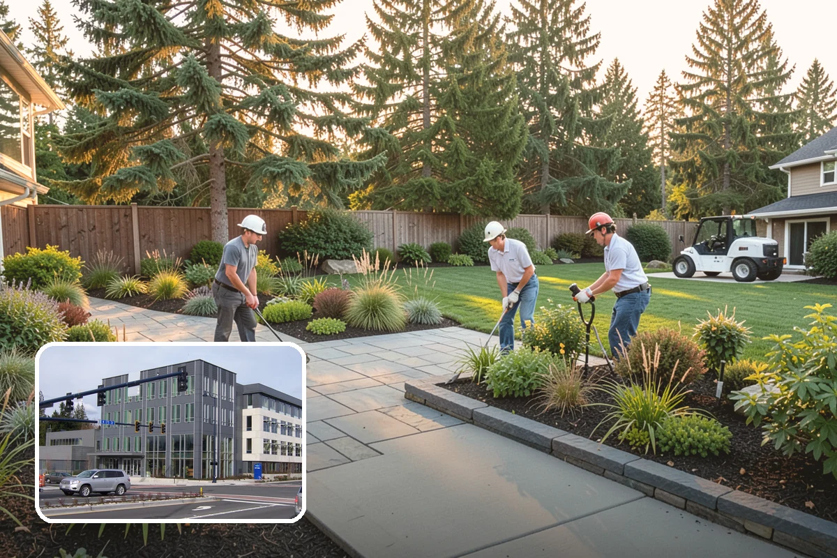 Granite Paver Installation in Shoreline, King County, WA - Extremely hard and abrasion-resistant surface