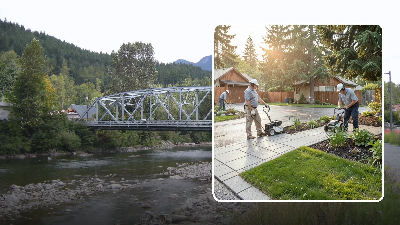 Granite Paver Installation in Skykomish, King County, WA - Ultra-hard granite pavers with superb color permanence and traction, built for demanding Northwest driveways, steps, and entries.
