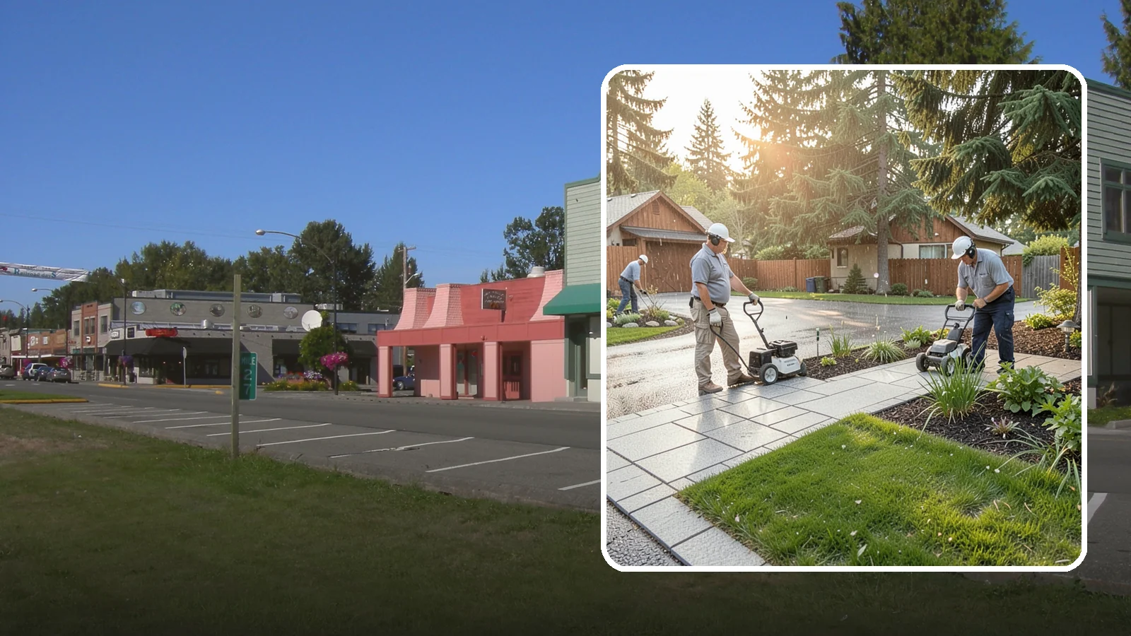 Granite Paver Installation in Snoqualmie, King County, WA - Ultra-hard granite pavers with superb color permanence and traction, built for demanding Northwest driveways, steps, and entries.