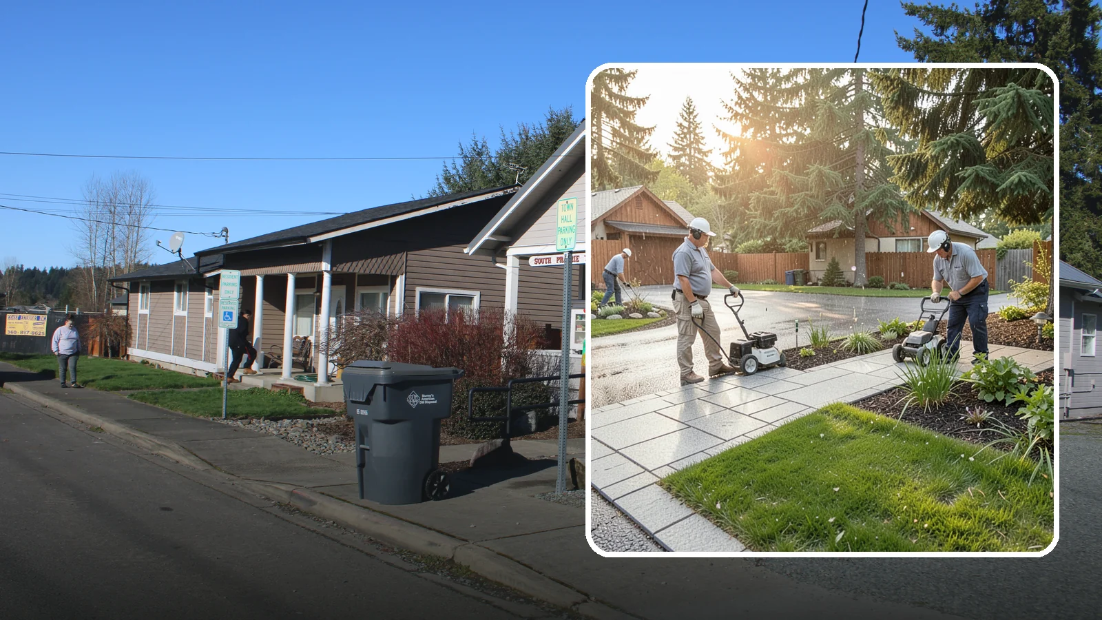 Granite Paver Installation in South Prairie, Pierce County, WA - Ultra-hard granite pavers with superb color permanence and traction, built for demanding Northwest driveways, steps, and entries.