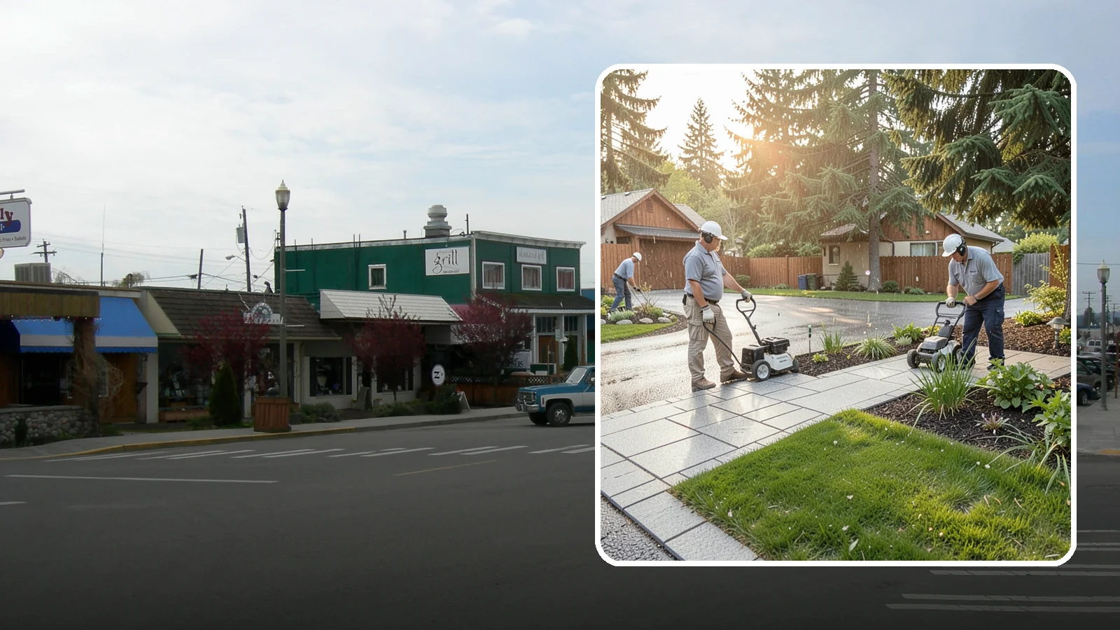 Granite Paver Installation in Stanwood, Snohomish County, WA - Ultra-hard granite pavers with superb color permanence and traction, built for demanding Northwest driveways, steps, and entries.
