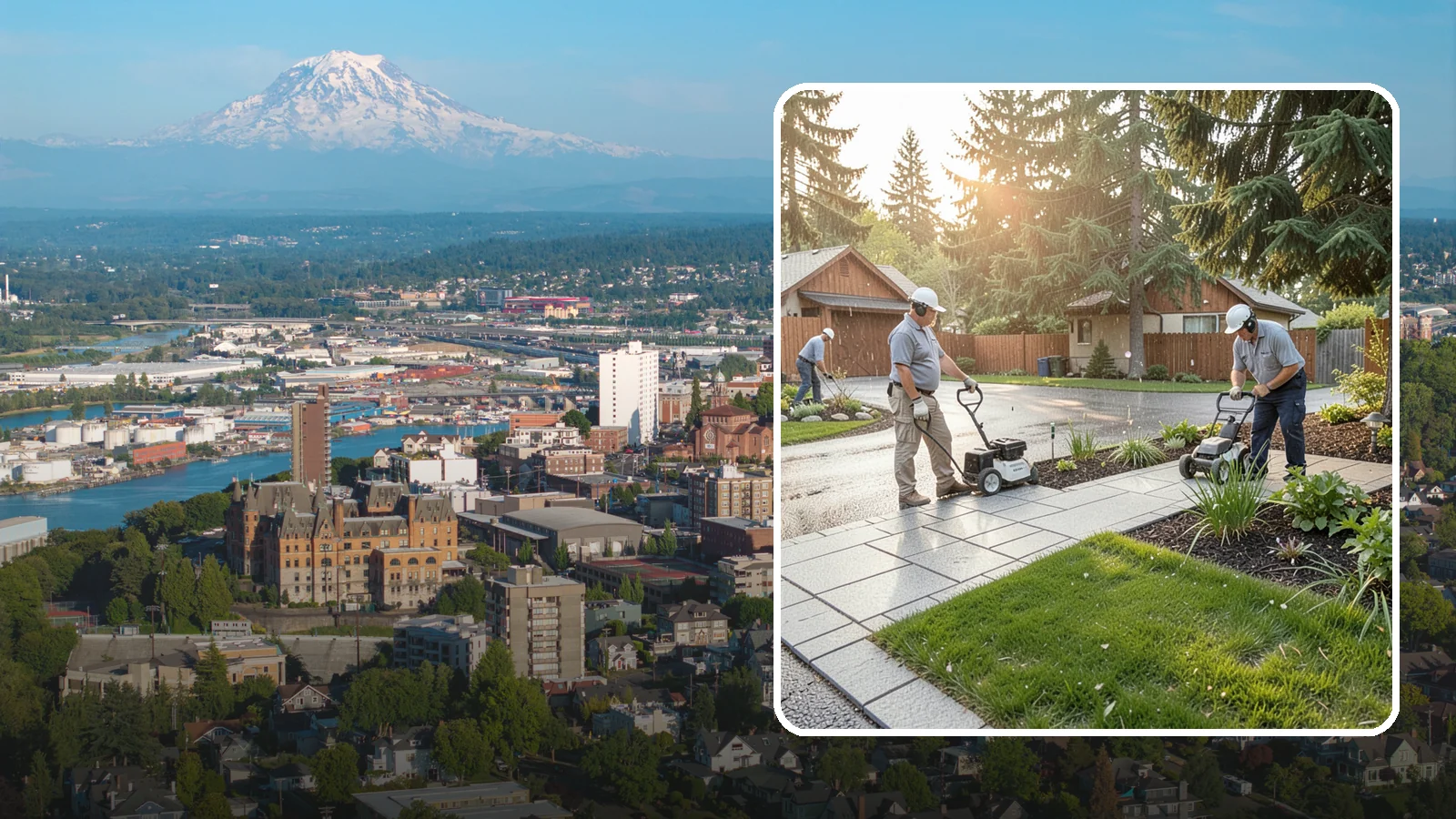Granite Paver Installation in Tacoma, Pierce County, WA - Ultra-hard granite pavers with superb color permanence and traction, built for demanding Northwest driveways, steps, and entries.