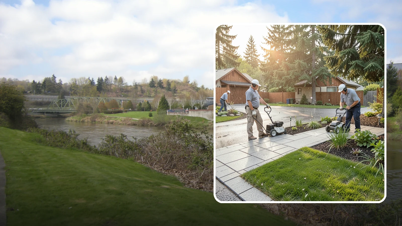Granite Paver Installation in Tukwila, King County, WA - Ultra-hard granite pavers with superb color permanence and traction, built for demanding Northwest driveways, steps, and entries.
