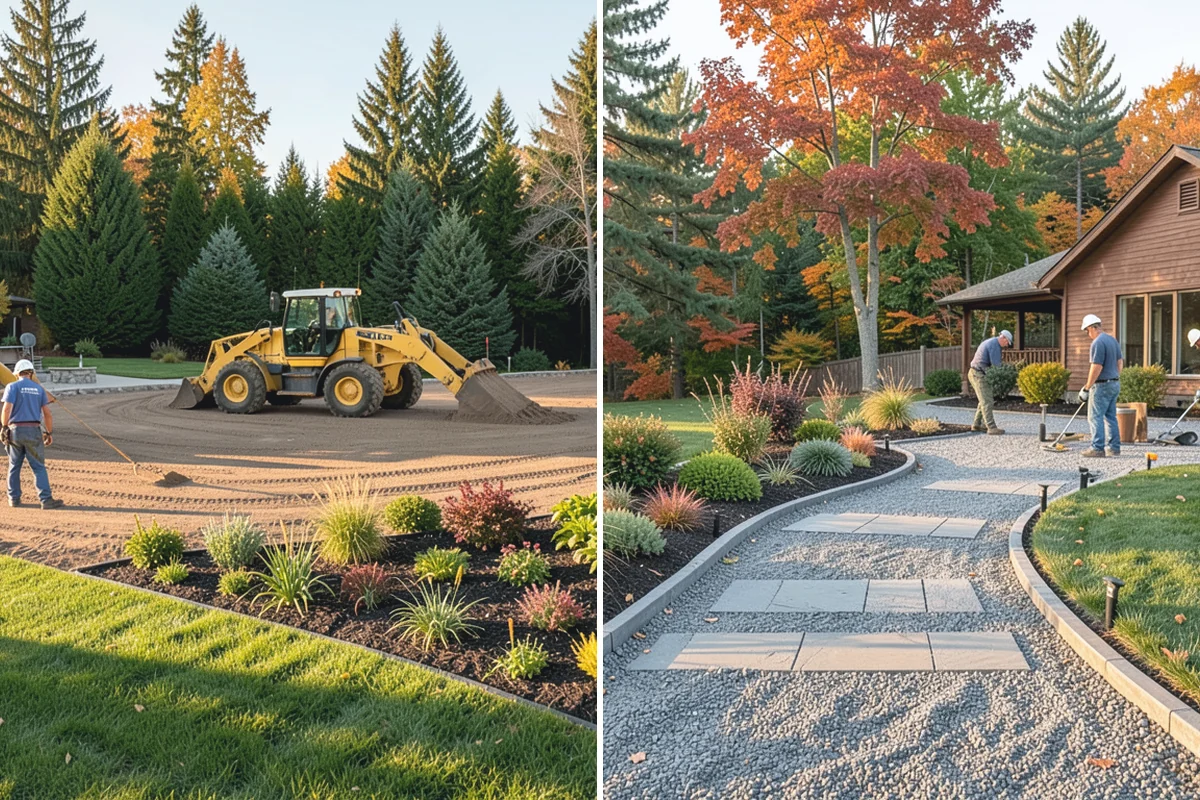 Granite Paver Installation in Woodinville, King County, WA - Confirm layout, finish, and drainage plan