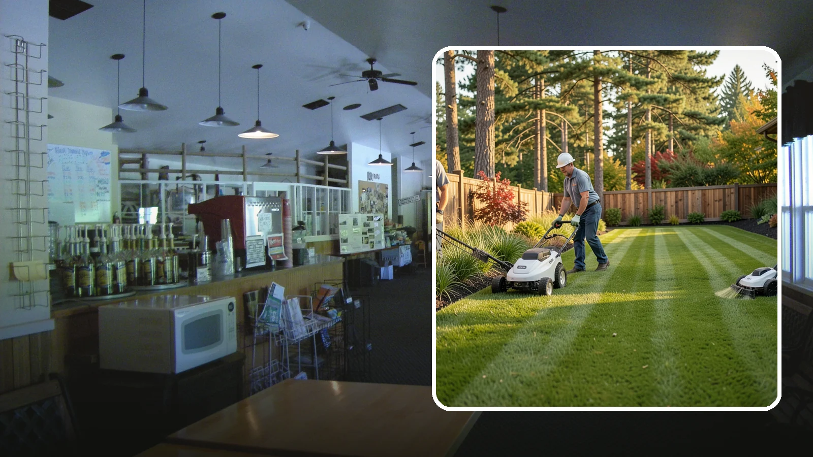 Grass Trimming in Black Diamond, King County, WA - String trimming that reaches the spots a mower cannot, so your whole lawn looks uniformly cut.