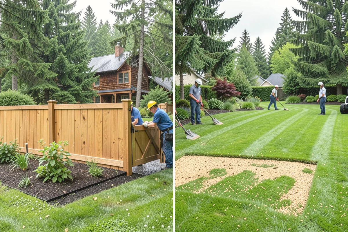 Grass Trimming in Burien, King County, WA - Identify areas the mower cannot reach