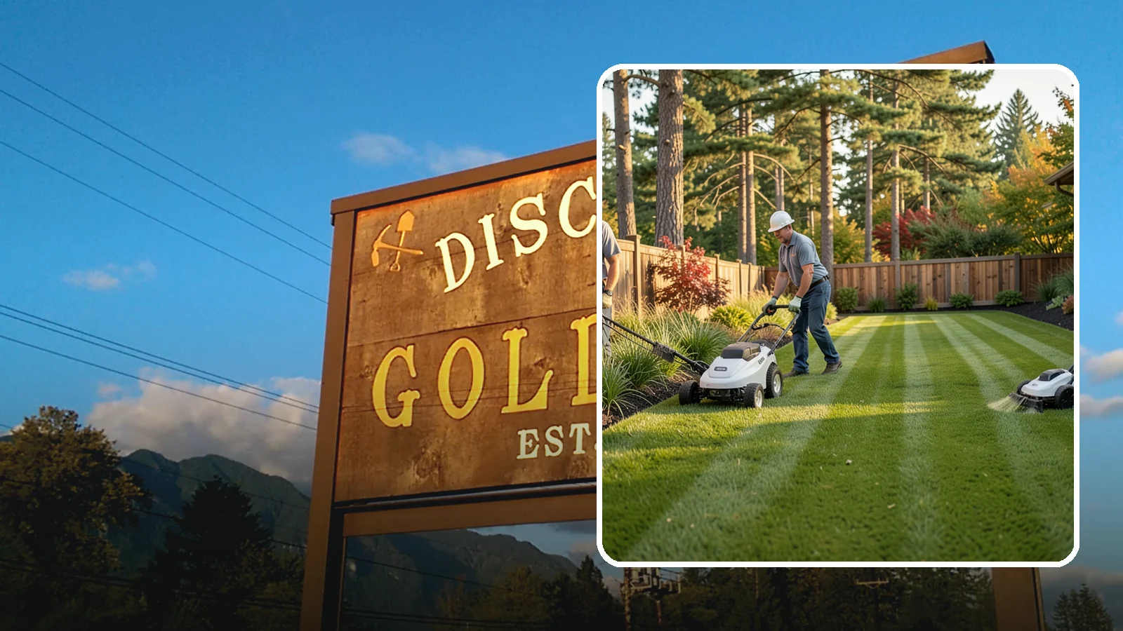 Grass Trimming in Gold Bar, Snohomish County, WA - String trimming that reaches the spots a mower cannot, so your whole lawn looks uniformly cut.
