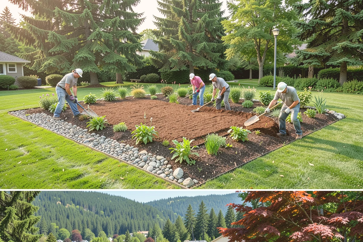 Grass Trimming in Index, Snohomish County, WA - Performed with each mow through the growing season.