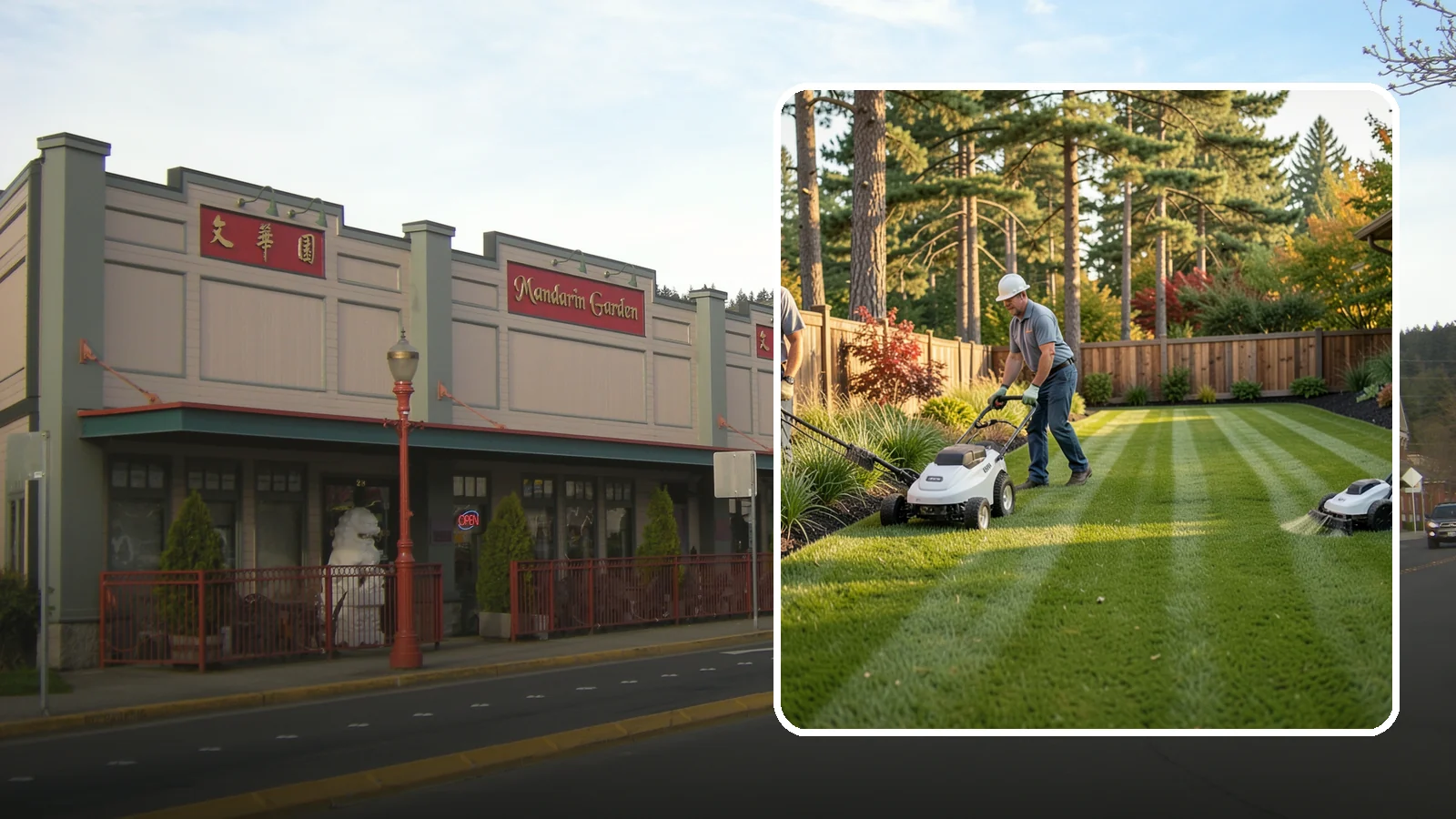 Grass Trimming in Issaquah, King County, WA - String trimming that reaches the spots a mower cannot, so your whole lawn looks uniformly cut.