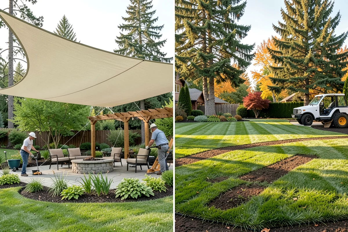 Grass Trimming in Kenmore, King County, WA - Identify areas the mower cannot reach