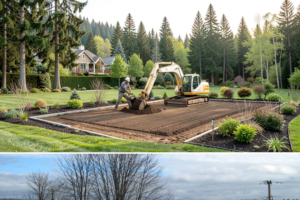 Grass Trimming in Langley, Island County, WA - Performed with each mow through the growing season.