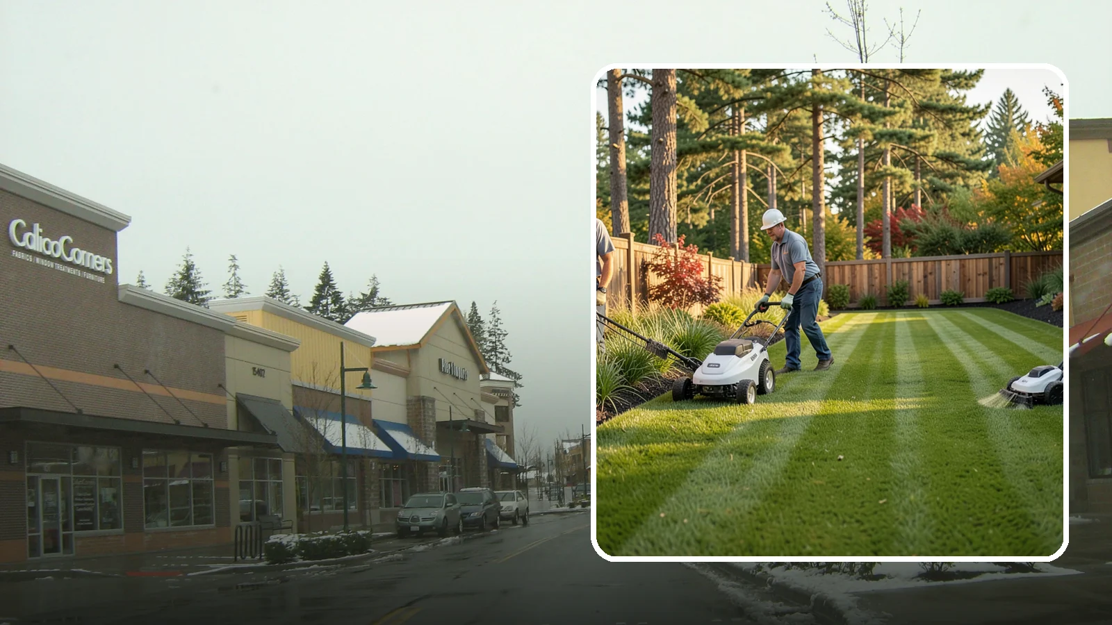 Grass Trimming in Mill Creek, Snohomish County, WA - String trimming that reaches the spots a mower cannot, so your whole lawn looks uniformly cut.