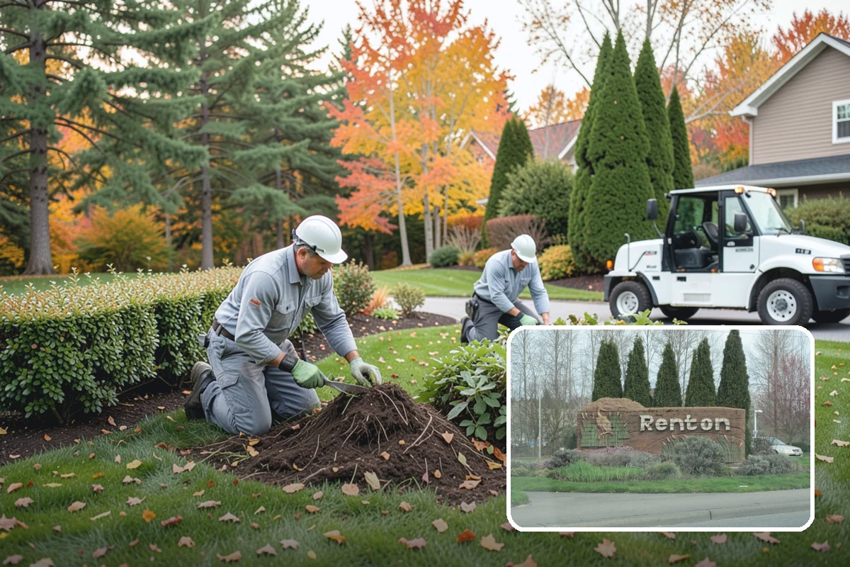 Grass Trimming in Renton, King County, WA - Uniform height across the entire lawn