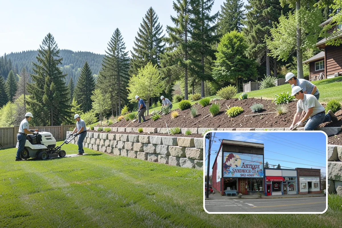 Grass Trimming in Ruston, Pierce County, WA - Uniform height across the entire lawn