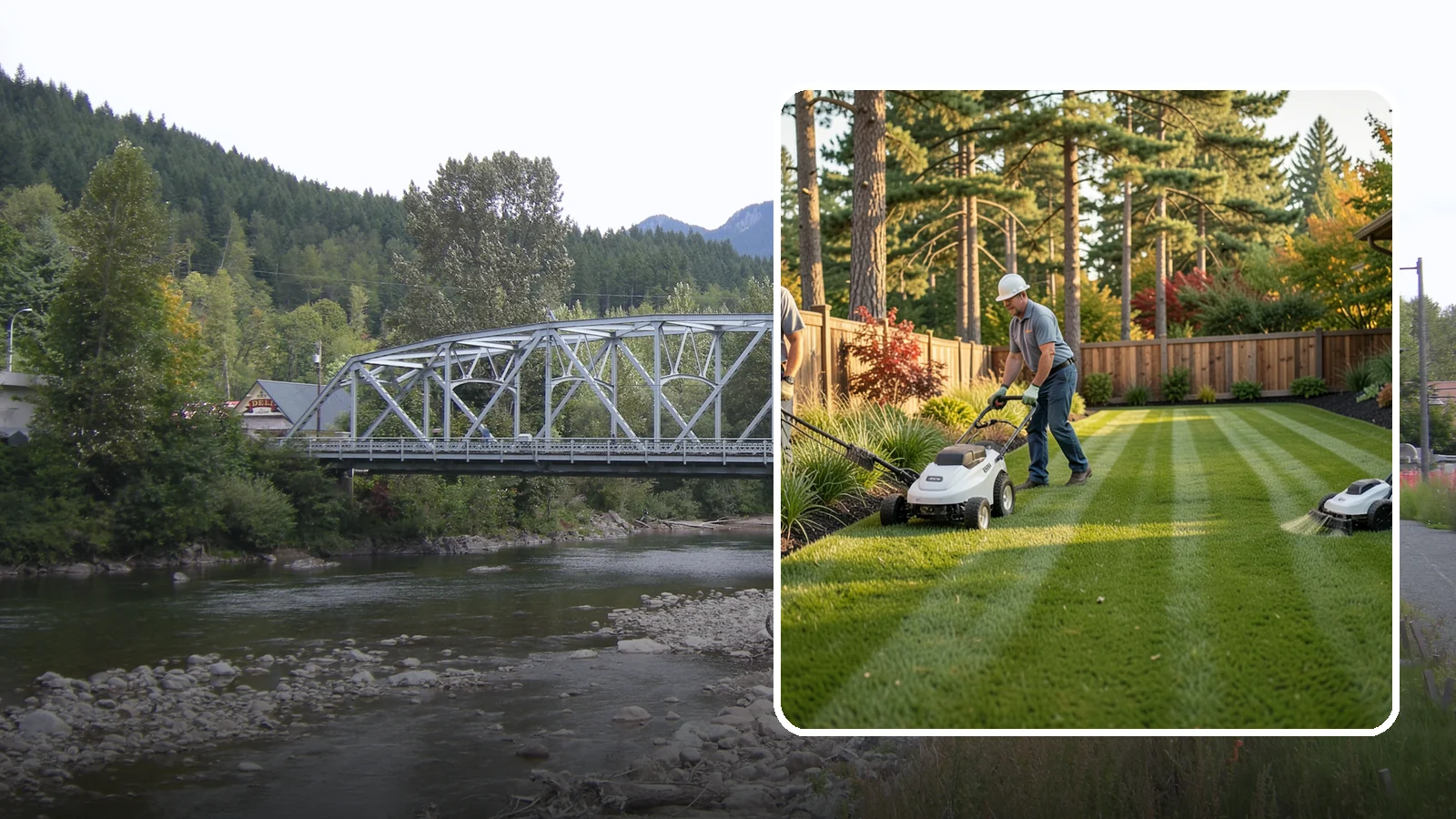 Grass Trimming in Skykomish, King County, WA - String trimming that reaches the spots a mower cannot, so your whole lawn looks uniformly cut.