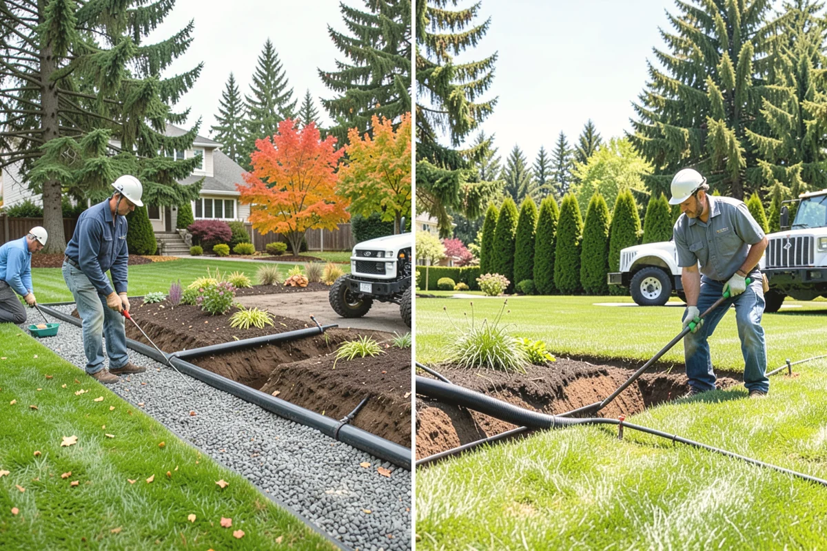 Gravel Installation in Black Diamond, King County, WA - Excavate to the correct depth