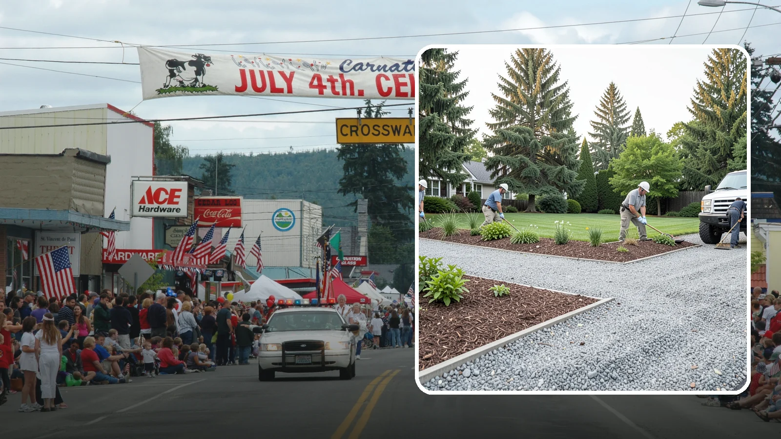 Gravel Installation in Carnation, King County, WA - Crushed gravel installed for driveways, paths, drainage, and durable ground cover that lasts for years.