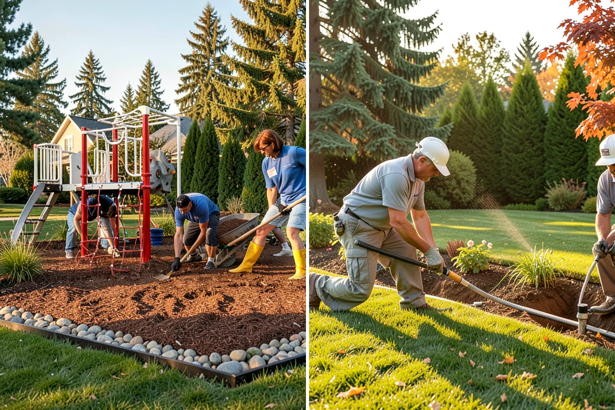 Gravel Installation in Clyde Hill, King County, WA - Excavate to the correct depth