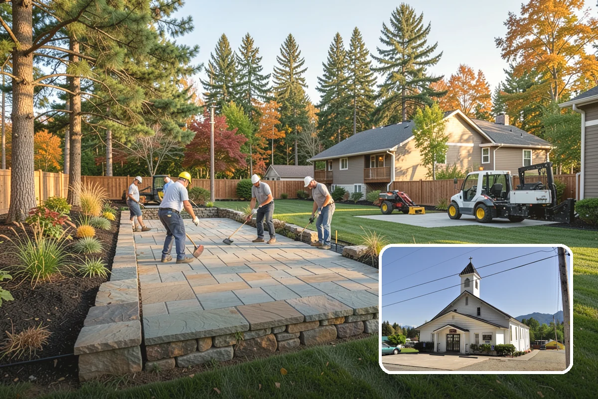 Gravel Installation in Concrete, Skagit County, WA - Durable, versatile surface for many uses